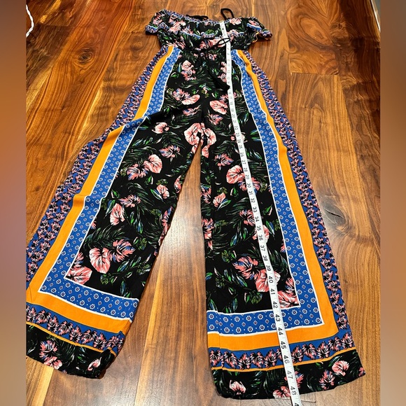 Flying Tomato Off Shoulder Jumpsuit With Adjustable Straps Size Small - Picture 5 of 5